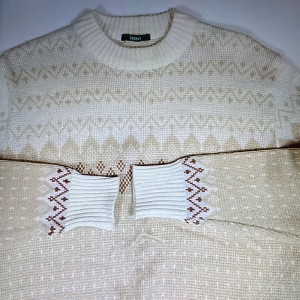 Lasain Knit Sweater Size M - Picture 5 of 12